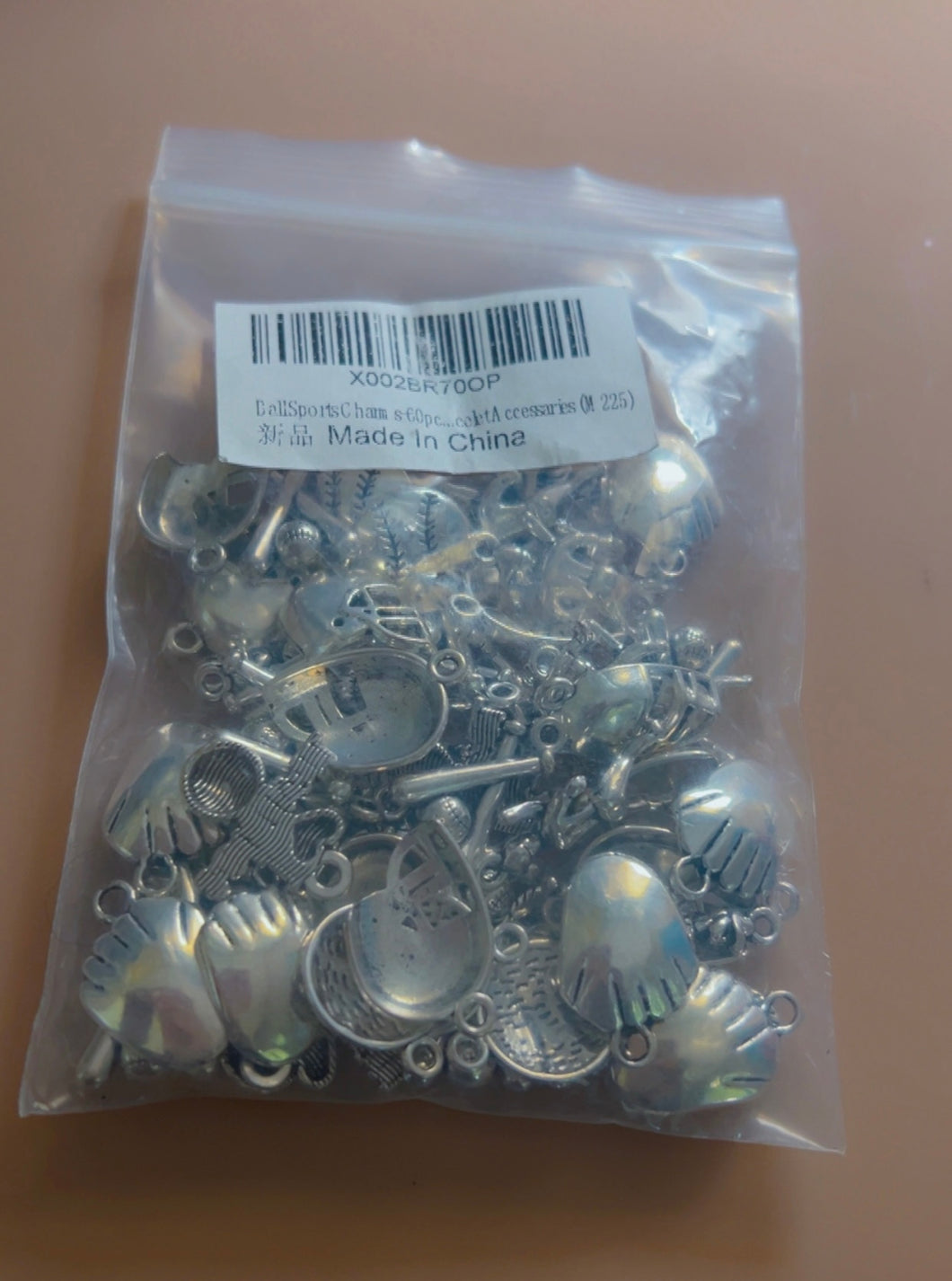 Baseball charms